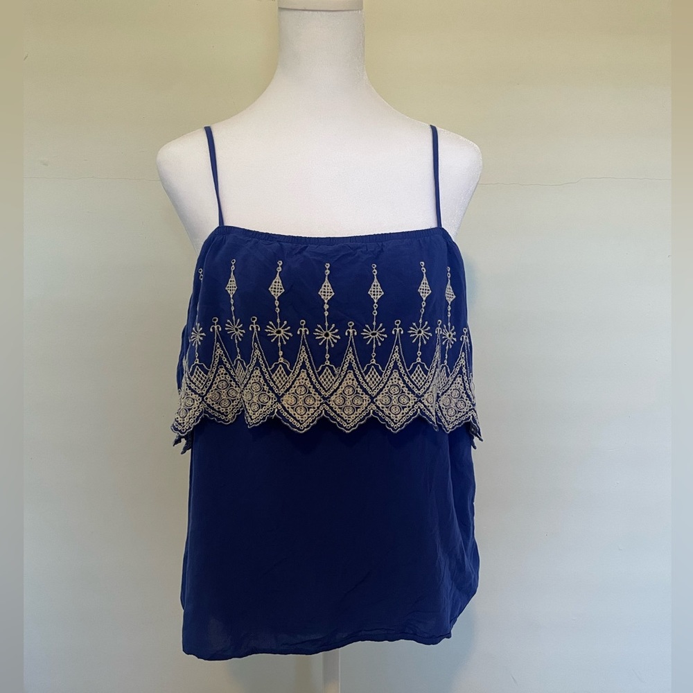 Blue tank